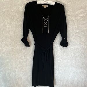 Michael Kors Black Dress with Silver